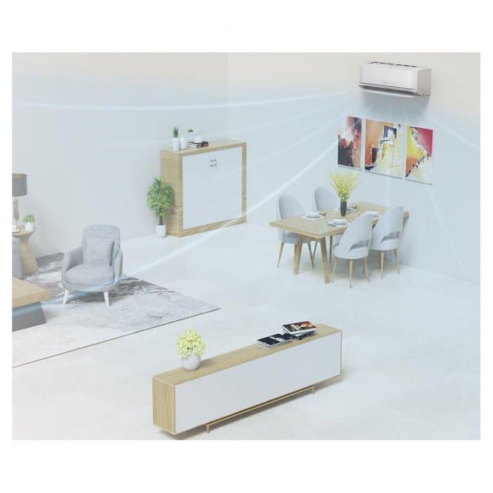 Инверторен климатик Hitachi RAK-VJ35RHAE/RAC-VJ35WHAE airHome 600 WiFi, 12000 BTU, Клас A+++ 10