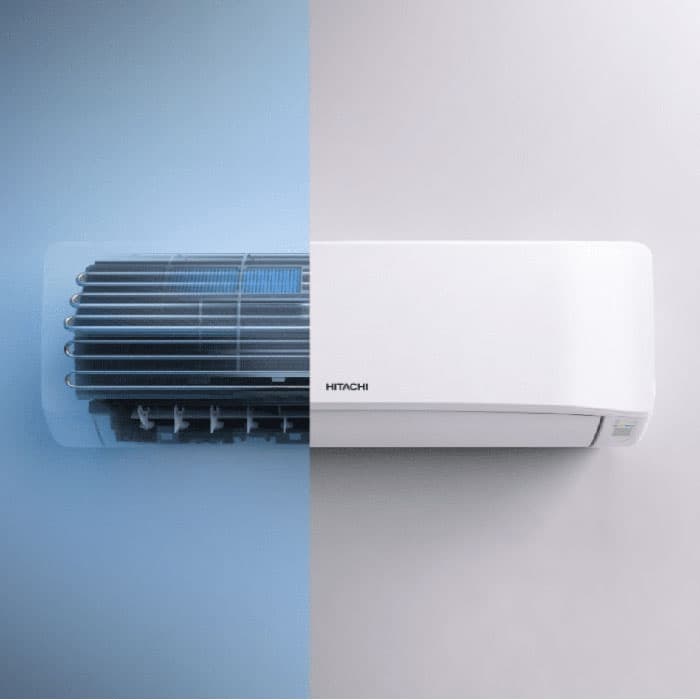 Инверторен климатик Hitachi RAK-DJ50RHAE/RAC-DJ50WHAE airHome 400 WiFi, 18000 BTU, Клас A++ 7