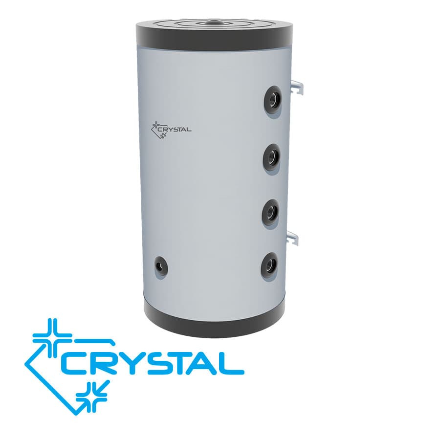 Емайлиран буферен съд Crystal 100 литра