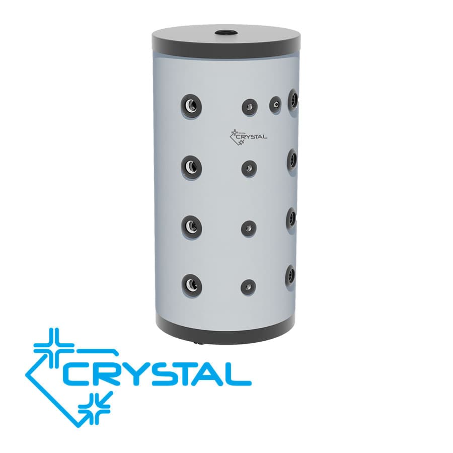 Емайлиран буферен съд Crystal 300 литра